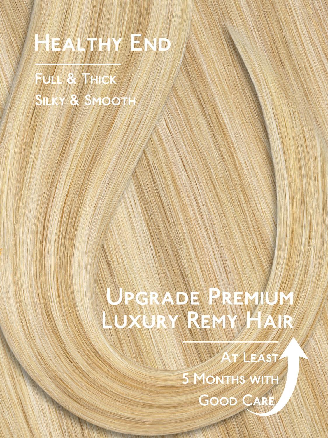 imageWENNALIFE 8cm Tape in Hair Extensions Real Human Hair Tape Weft Hair Extensions Human Hair 18 Inch 50g 10pcs Dark Brown Luxury Remy Hair Straight Extensiones De Cabello Hmano1622 Light Blonde Highlighted Golden Blonde