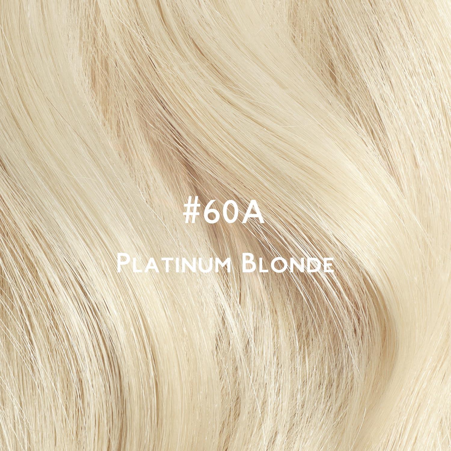 imageWENNALIFE Invisi Edge Tape in Hair Extensions Human Hair 16 Inch 50g 20pcs Platinum Blonde Invisible Luxury Remy Hair Extensions Natural Seamless Injected Tape Ins Straight Extensiones De Cabello