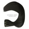 WENNALIFE Clip in Hair Extensions, 70g 20 Inch Natural Black Hair Extensions Real Human Hair Short Remy Clip in Hair Extensions Virgin Human Hair Double Weft for Women