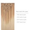 WENNALIFE Clip in Hair Extensions Real Human Hair, 18 Inch g 7pcs Ash Beige Blonde Blend Remy Hair Straight Natural Extensiones De Cabello Humano Con Clip Ins
