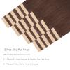 WENNALIFE Tape in Hair Extensions Human Hair, 20pcs 50g 18 inch Chocolate Brown Remy Hair Extensions Straight Human Hair Tape in Extensions Skin Weft Tape Extensions Human Hair
