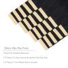 WENNALIFE Tape in Hair Extensions Human Hair, 20pcs 50g 18 inch Jet Black Remy Hair Extensions Straight Human Hair Tape in Extensions Skin Weft Tape Extensions Human Hair