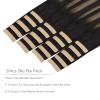 WENNALIFE Tape in Hair Extensions Human Hair, 20pcs 50g 18 inch Natural Black to Light Blonde Remy Hair Extensions Straight Human Hair Tape in Extensions Skin Weft Tape Extensions Human Hair