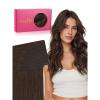 WENNALIFE 8cm Tape in Hair Extensions Real Human Hair, Tape Weft Hair Extensions Human Hair 18 Inch 50g 10pcs Dark Brown Luxury Remy Hair Straight Extensiones De Cabello Hmano(#4 Chocolate Brown)