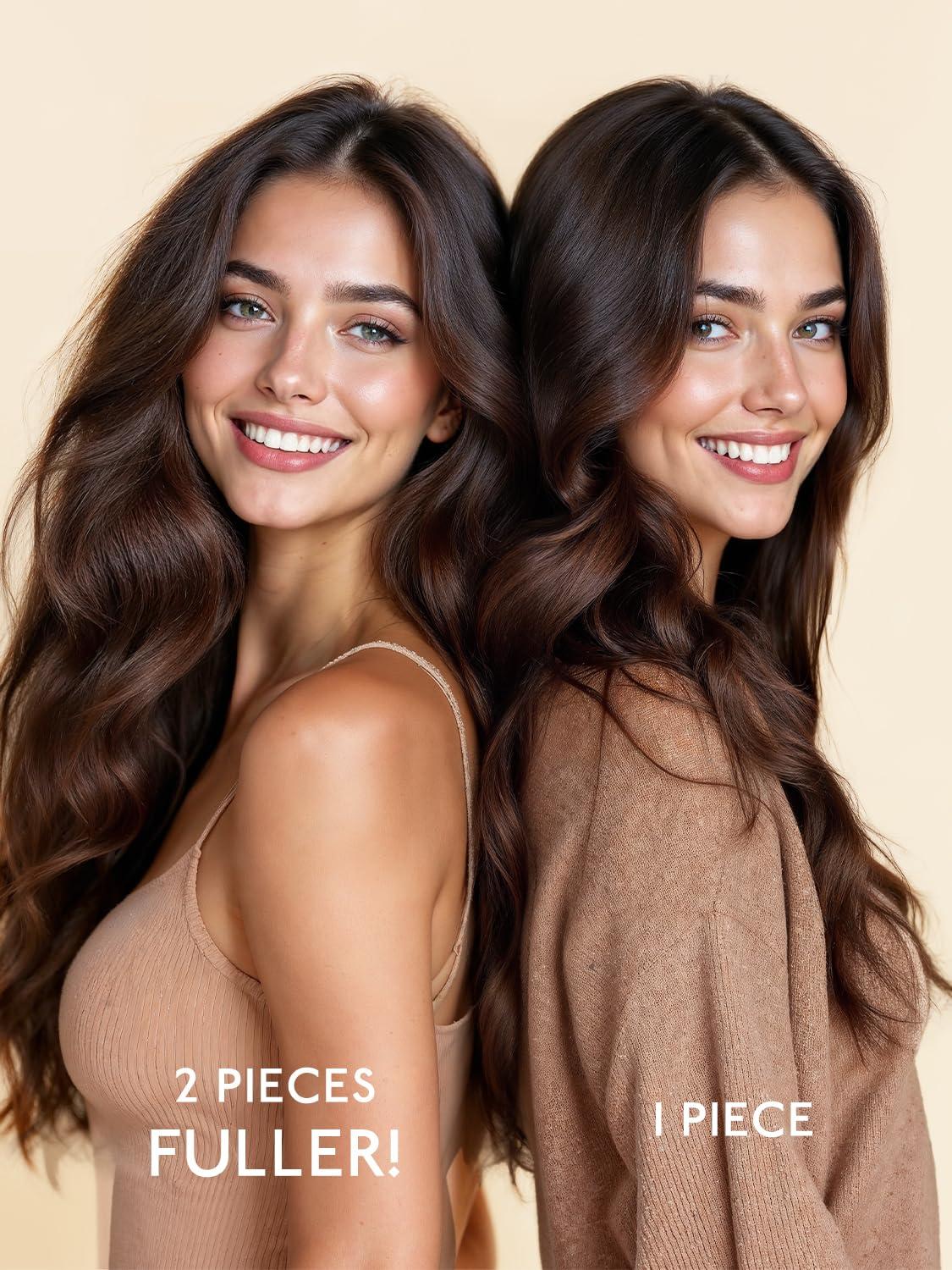 imageWENNALIFE Sew in Hair Extensions Real Human Hair 18 Inch 90g Natural Black Machine Weft Remy Hair Hand Tied Weft Straight Extensiones De Cabello HmanoGe1 Jet Black