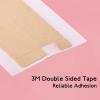 WENNALIFE 4 Dark Brown Replacement Clips for Clip in Hair Extensions Sturdy for Wire Hair Stainless Steel(4cm Classic Tape)