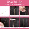 WENNALIFE Hair Tinsel Clip In for Girls Champagne, 6pcs 24 inch Hair Tinsel Clips Tinsel Hair Extensions Clip in Colorful Glitter Tinsel Hair Clips Sparkle Fairy Hair Accessories for Kids(T-#16 Color)