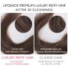 WENNALIFE I Tip Hair Extensions Human Hair, 50g 100s 14 Inch Auburn Ginger Remy Itip Human Hair Extensions Invisible Itips Straight I Tips Fusion Extensions Real Human Hair(N-#2/6/2 Balayage Dark Brown Mixed Chestnut Brown)
