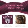 WENNALIFE I Tip Hair Extensions Human Hair, 50g 100s 14 Inch Auburn Ginger Remy Itip Human Hair Extensions Invisible Itips Straight I Tips Fusion Extensions Real Human Hair(M-#530 Light Burgundy)