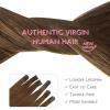 WENNALIFE I Tip Hair Extensions Human Hair, 50g 100s 14 Inch Auburn Ginger Remy Itip Human Hair Extensions Invisible Itips Straight I Tips Fusion Extensions Real Human Hair(U-#5R Light Auburn Brown)
