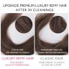 WENNALIFE I Tip Hair Extensions Human Hair, 50g 50s 18 Inch Dark Brown Remy Itip Human Hair Extensions Invisible Itips Straight I Tips Fusion Extensions Real Human Hair(N-#60A Platinum Blonde)