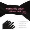 WENNALIFE I Tip Hair Extensions Human Hair, 50g 50s 18 Inch Platinum Blonde Remy Itip Human Hair Extensions Invisible Itips Straight I Tips Fusion Extensions Real Human Hair(U-#1 Jet Black)