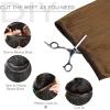 WENNALIFE Sew in Hair Extensions Real Human Hair, 18 Inch 90g Natural Black Machine Weft Remy Hair Hand Tied Weft Straight Extensiones De Cabello Hmano(#5R Light Auburn Brown)