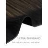 WENNALIFE Sew in Hair Extensions Real Human Hair, 18 Inch 90g Natural Black Machine Weft Remy Hair Hand Tied Weft Straight Extensiones De Cabello Hmano(2.0Ge-#1B/6/1B Balayage Natural Black to Chestnut Brown)