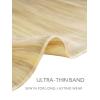 WENNALIFE Sew in Hair Extensions Real Human Hair, 18 Inch 90g Natural Black Machine Weft Remy Hair Hand Tied Weft Straight Extensiones De Cabello Hmano(2.0Ge-#16/22 Light Blonde Highlighted Golden Blonde)