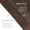 WENNALIFE Sew in Hair Extensions Real Human Hair, 18 Inch 90g Natural Black Machine Weft Remy Hair Hand Tied Weft Straight Extensiones De Cabello Hmano(Ge-#5 Light Ash Brown)