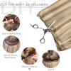 WENNALIFE Sew in Hair Extensions Real Human Hair, 18 Inch 90g Natural Black Machine Weft Remy Hair Hand Tied Weft Straight Extensiones De Cabello Hmano(#9-8B/60B Ash Brown Highlighted Golden Blonde)