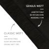 WENNALIFE Sew in Hair Extensions Real Human Hair, 18 Inch 90g Natural Black Machine Weft Remy Hair Hand Tied Weft Straight Extensiones De Cabello Hmano(Ge-#1B Natural Black)