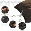 WENNALIFE Sew in Hair Extensions Real Human Hair, 18 Inch 90g Natural Black Machine Weft Remy Hair Hand Tied Weft Straight Extensiones De Cabello Hmano(#2/6/2 Balayage Dark Brown Mixed Chestnut Brown)