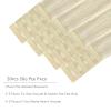 WENNALIFE Tape in Hair Extensions Human Hair, 20pcs 50g 18 inch Ash Blonde Highlighted Platinum Blonde Remy Hair Extensions Straight Human Hair Tape in Extensions Skin Weft Tape Extensions Human Hair