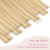 WENNALIFE Tape in Hair Extensions Human Hair Light Blonde Highlighted Golden Blonde Tape in Extensions, 10pcs 25g 18 inch Remy Invisible Tape Ins Straight Soft Real Human Hair Tape in Extensions