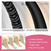 WENNALIFE Tape in Hair Extensions Human Hair Light Blonde Highlighted Golden Blonde Tape in Extensions, 10pcs 25g 18 inch Remy Invisible Tape Ins Straight Soft Real Human Hair Tape in Extensions