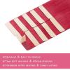 WENNALIFE Tape in Hair Extensions Human Hair Red Tape in Extensions, 10pcs 25g 18 inch Remy Invisible Tape Ins Straight Colored Soft Real Human Hair Tape in Extensions Refill Set Extensions
