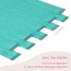 WENNALIFE Tape in Hair Extensions Human Hair Teal Green Tape in Extensions, 10pcs 25g 16 inch Remy Invisible Tape Ins Straight Colored Soft Real Human Hair Tape in Extensions Refill Set Extensions
