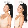 WENNALIFE Wire Hair Extensions (Increase 50% Lifespan) Real Human Hair 18 inch 95g Natural Black Chestnut Brown Remy Hair Extensions Invisible Transparent Wire Real(Pony-#1 Jet Black)