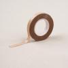 WENNALIFE Dark Brown Invisible Elastic Wire for Wire Hair Extensions 8 Dark Brown Adjustable Fish Line 7 Inch 8 Inch 9 Inch and 10 Inch with 4 Dark Brown Stainless Steel Clips(Tape Roll)