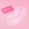 WENNALIFE Heat Shield Guards for K Tip Hair Extensions Real Human Hair, 25 Pcs Clear PVC Fusion K Tip Tools Single Hole Heat Shield for Hair Extensions(Transparent)