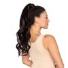 WENNALIFE Wire Hair Extensions (Increase 50% Lifespan) Real Human Hair 18 inch 95g Balayage Chocolate Brown to Honey Blonde Remy Wire Hair Extensions Invisible Transparent Real(Pony-#2 Dark Brown)