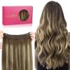 #4/26/4 Balayage Chocolate Brown to Honey Blonde