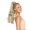 WENNALIFE Wire Hair Extensions (Increase 50% Lifespan) Real Human Hair 18 inch 95g Light Dark Brown Remy Wire Hair Extensions Invisible Transparent Fish Line Straight Real(Pony-#16/22 Light Blonde Highlighted Golden Blonde)