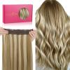 #8B/60B Ash Brown with Platinum Blonde Highlights