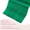 WENNALIFE Green Clip in Hair Extensions Real Human Hair 35g 6pcs 16 Inch Colored Hair Extensions for Kids Women Colorful Hair Pieces Pop-up Style Straight Extensiones De Cabello Humano Con Clip