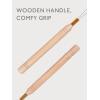 WENNALIFE Sew in Hair Extension Kit Hair Extension Tools, 200 PCS Blonde Micro Ring Beads, 1 Pulling Needle, 1 Loop Needle, 1 Plier, 1 Thread, 4 Curved Needles, 2 Straight Needles, 2 J-needles(Brown)