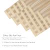 WENNALIFE Tape in Hair Extensions Human Hair, 20pcs 50g 18 inch Dirty Blonde Highlighted Bleach Blonde Remy Hair Extensions Straight Human Hair Tape in Extensions Skin Weft Extensions Hair