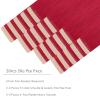 WENNALIFE Tape in Hair Extensions Human Hair, 20pcs 50g 22 inch Red Remy Hair Extensions Straight Human Hair Tape in Extensions Tape Ins Straight Extensiones De Cabello Humano Skin Weft