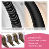 WENNALIFE Tape in Hair Extensions Human Hair Balayage Chocolate Brown to Caramel Blonde Tape in Extensions, 10pcs 25g 18 inch Remy Invisible Tape Ins Straight Soft Real Human Hair Tape in Extensions