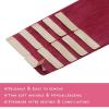 WENNALIFE Tape in Hair Extensions Human Hair Burgundy Red Tape in Extensions, 10pcs 25g 16 inch Remy Invisible Tape Ins Straight Colored Soft Real Human Hair Tape in Extensions Refill Set Extensions