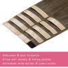 WENNALIFE Tape in Hair Extensions Human Hair Ombre Walnut Brown to Ash Brown and Bleach Blonde, 10pcs 25g 18 inch Remy Invisible Tape Ins Straight Real Human Hair Tape in Extensions