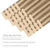 WENNALIFE Tape in Hair Extensions Human Hair, 20pcs 50g 18 inch Ash Brown with Platinum Blonde Highlights Remy Hair Extensions Straight Human Hair Tape in Extensions Skin Weft Tape Extensions