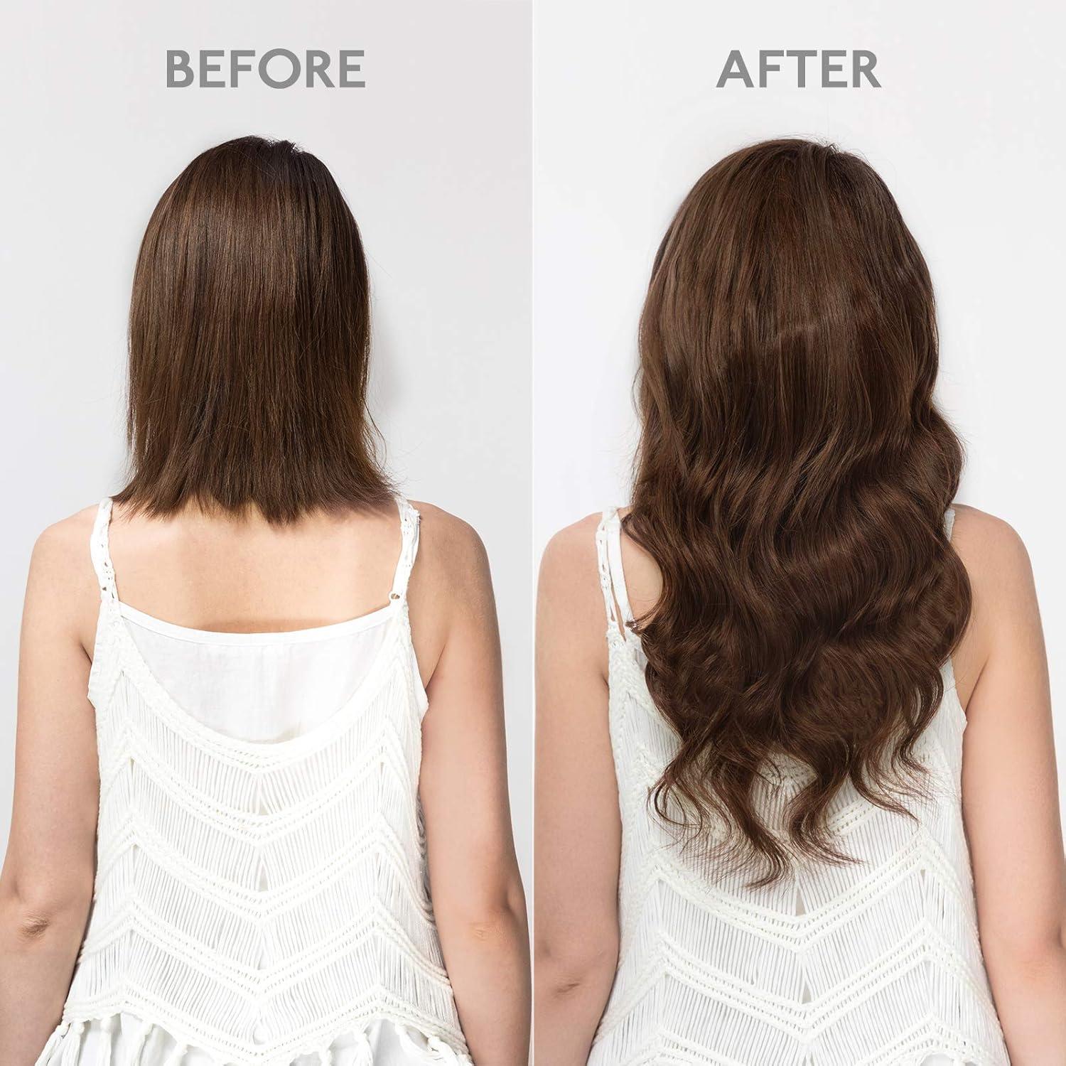 imageWENNALIFE Clip in Hair Extensions Real Human Hair 16 Inch 120g 7pcs Chocolate Brown Hair Extensions Clip in Human Hair Remy Clip in Hair Extensions Real Human Hair Double Weft