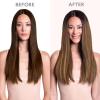 WENNALIFE Clip in Hair Extensions Real Human Hair, 14 Inch 120g 7pcs Dark Brown to Chestnut Brown and Dirty Blonde Highlighted Clip In Human Hair Remy Clip in Hair Extensions Double Weft