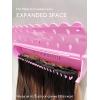 WENNALIFE Hair Extension Holder, Hair Extension Storage for Clip in Hair Extensions Tape ins Tips Braiding Hair Rack for Styling, Washing, Traveling, Storing Hair #Pink ABS Material Sturdy Organizer