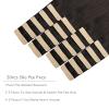 WENNALIFE Tape in Hair Extensions Human Hair, 20pcs 20 inch 50g Dark Brown to Chestnut Brown and Dirty Blonde Remy Tape Hair Extensions Real Human Hair Tape Extensions Coloured Hair Extensions