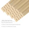 WENNALIFE Tape in Hair Extensions Human Hair, 20pcs 50g 22 inch Light Blonde Highlighted Golden Blonde Remy Hair Extensions Straight Human Hair Tape in Extensions Skin Weft Tape Extensions Human Hair