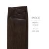 WENNALIFE Genius Weft Tape in Hair Extensions Human Hair 18 inch 50g Balayage Dark Brown Mixed Chestnut Brown Tape Ins Luxury Remy Hair Extensions Invisible Fuller Volume Reusable 31 Wide Weft(#2A Light Dark Brown)