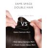 WENNALIFE Genius Weft Tape in Hair Extensions Human Hair 18 inch 50g Balayage Dark Brown Mixed Chestnut Brown Tape Ins Luxury Remy Hair Extensions Invisible Fuller Volume Reusable 31 Wide Weft(#2A Light Dark Brown)